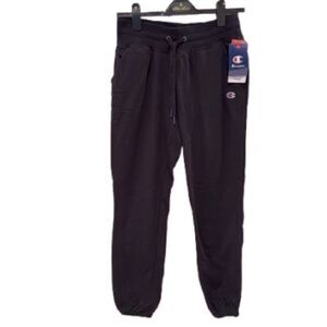 Champion Women’s Black French Terry Joggers Sweatpants, Small, 29” Inseam